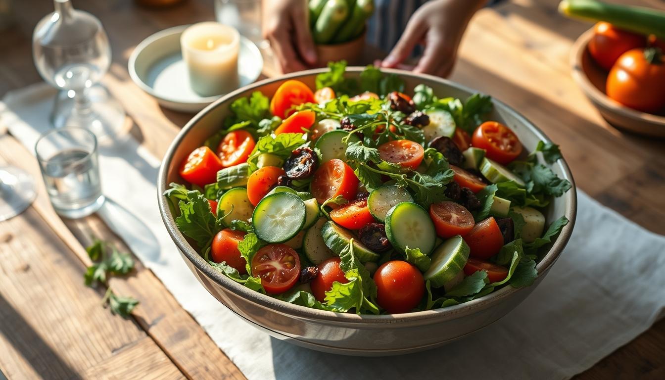 Ingredients prepared for a fast weeknight meal